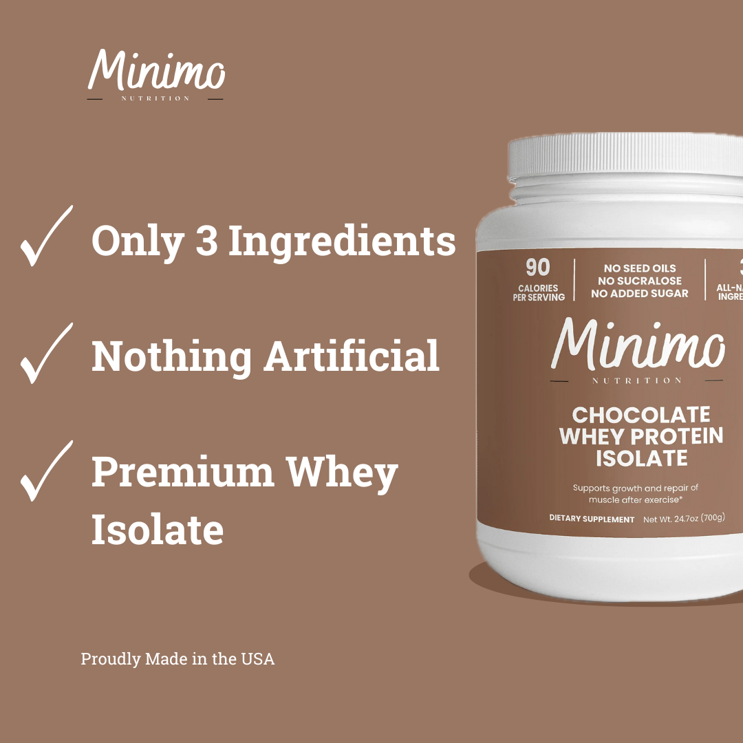 Chocolate Whey Isolate Protein Powder, 1.54 lbs