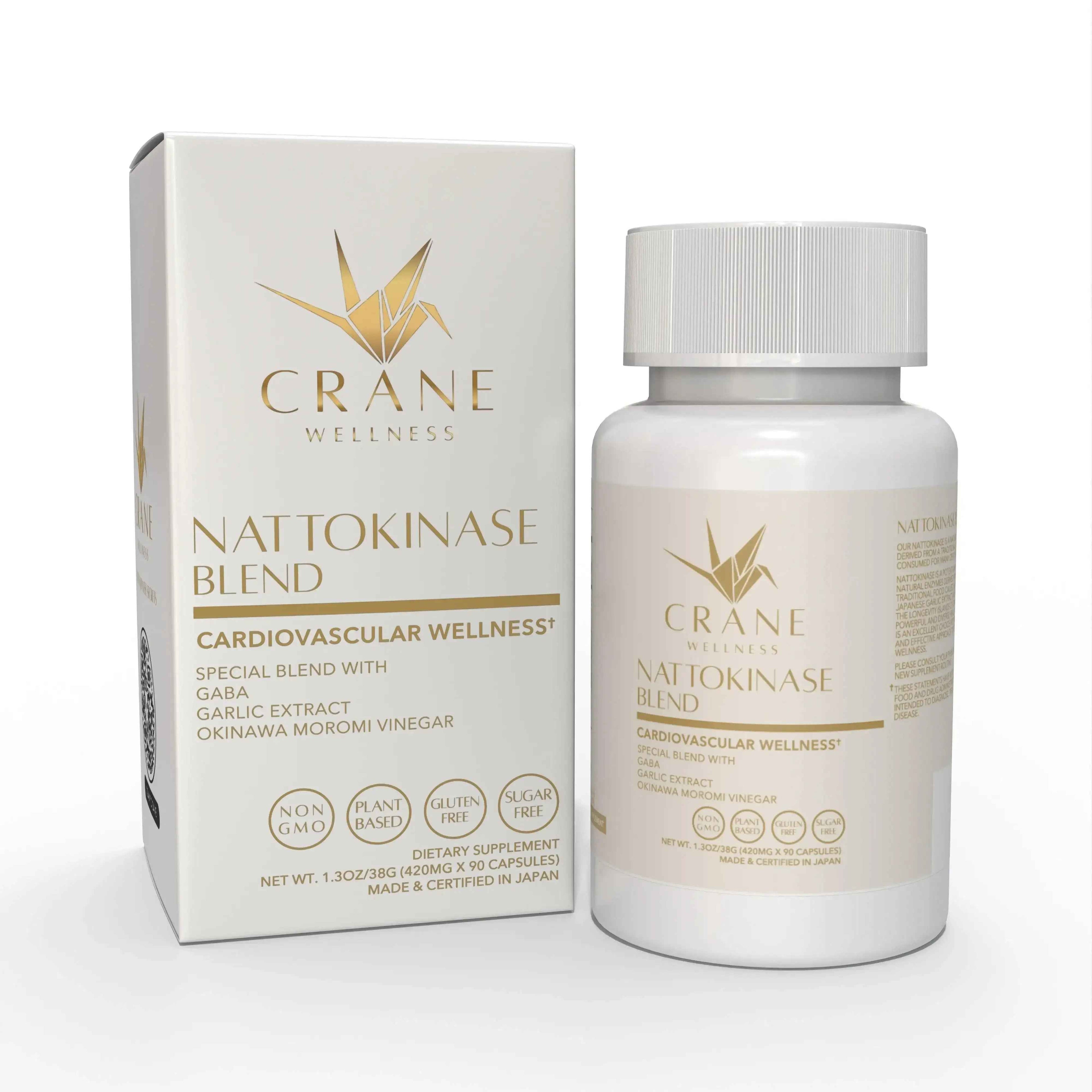 Nattokinase Blend 6,000 FU Cardiovascular Support Capsules